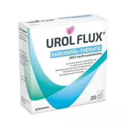 UROL FLUX Terapia de descarga 400,5 mg comprimidos efervescentes, 20 unidades
