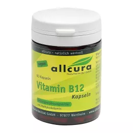 VITAMIN CÁPSULAS B12, 60 unidades
