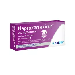 NAPROXEN comprimidos de axicur 250 mg, 30 unidades