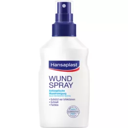 HANSAPLAST Spray anti-séptico para feridas, 100 ml