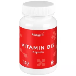 VITAMIN B12 VEGAN Cápsulas 1000 µg Metilcobalamina, 60 unidades