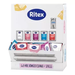 RITEX Máquina de venda automática de preservativos, pacote a granel, 40 unidades