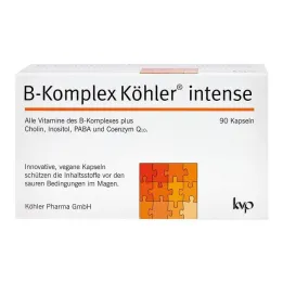 Cápsulas intensas Köhler complexo B, 90 unidades