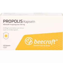 BEECRAFT Cápsulas de própolis, 30 unid