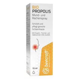 BEECRAFT Spray de própolis para boca e garganta, 15 ml