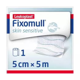FIXOMULL Pele sensível 5 cm x 5 m, 1 peça