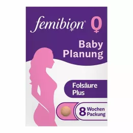 FEMIBION 0 Tabletes de planejamento para bebês, 56 unidades