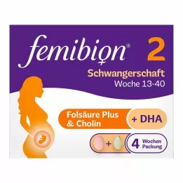 FEMIBION Pacote combinado para gravidez, 2X28 peças