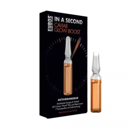 EUBOS IN A SECOND Tratamento de ativação CaviarGlow Boost, 7X2 ml