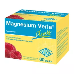 MAGNESIUM VERLA grânulos diretos framboesa, 60 unidades
