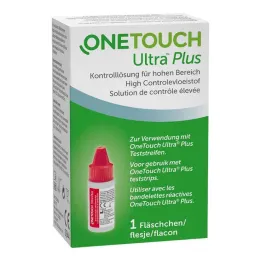 Solução de controle One Touch Ultra Plus alta, 3,8 ml