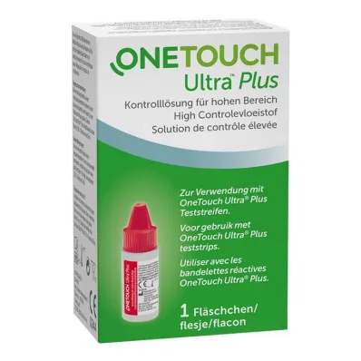 Solução de controle One Touch Ultra Plus alta, 3,8 ml