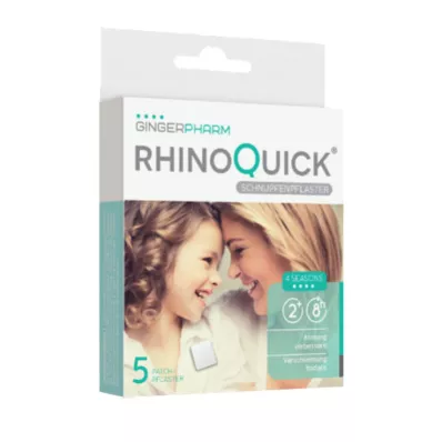 RHINOQUICK Emplastros frios, 5 unid RHINOQUICK Emplastros frios, 5 unid