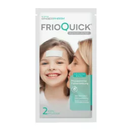 FRIOQUICK Emplastros de resfriamento, 2 peças