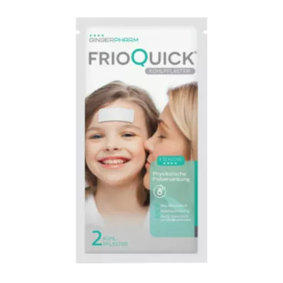 FRIOQUICK Emplastros de resfriamento, 2 peças
