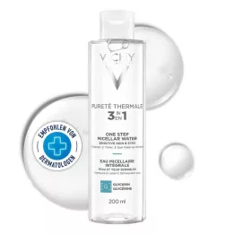 VICHY PURETE Fluido Micelar Mineral Térmico Sens., 200 ml