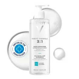 VICHY PURETE Fluido Micelar Mineral Thermale sens., 400 ml