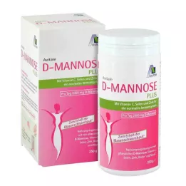 D-MANNOSE PLUS 2000 mg pó com vitaminas e minerais, 250 g