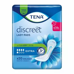 TENA LADY Insertos discretos extras, 20 peças