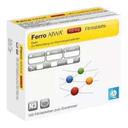 FERRO AIWA Comprimidos revestidos por película de 100 mg, 100 unidades