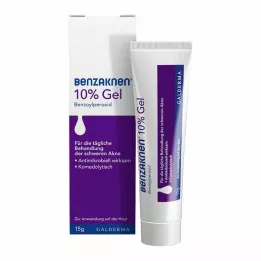 BENZAKNEN Gel 10%, 15 g