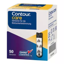 CONTOUR Sensores de cuidados, 50 unidades