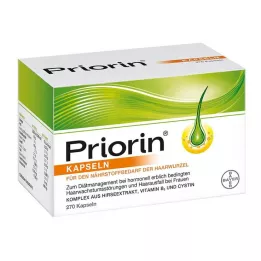 PRIORIN cápsulas, 270 unidades