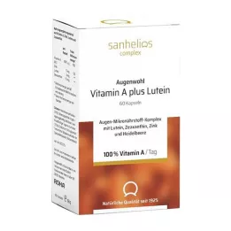 SANHELIOS Cápsulas de vitamina A mais luteína Augenwohl, 60 unidades