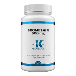 Cápsulas de bromelaína 500 mg, 60 unidades