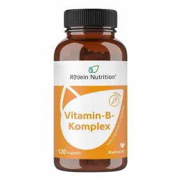 Cápsulas de complexo vitamínico B, 120 cápsulas