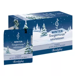 WINTER-TEEGENUSS Sacos de filtro de canela, cardamomo e gengibre, 20X2,5 g