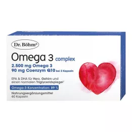 DR.BÖHM Cápsulas de complexo ômega-3, 60 unidades