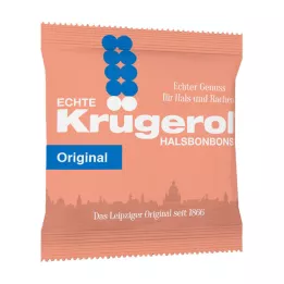 KRÜGEROL Gotas para a garganta contendo açúcar, 50 g