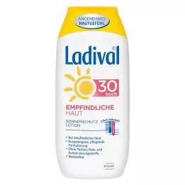 LADIVAL loção para pele sensível LSF 30, 250 ml