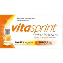 VITASPRINT Garrafas de água Pro Immun, 8 unidades