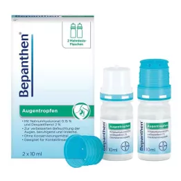 BEPANTHEN Colírio, 2X10 ml