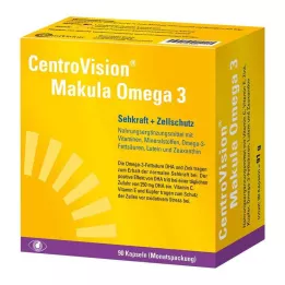 CENTROVISION Cápsulas Makula Omega-3, 90 unidades