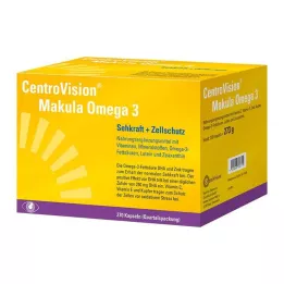 CENTROVISION Cápsulas Makula Omega-3, 270 peças