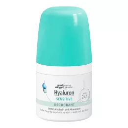 HYALURON DEO Roll-on sensível, 50 ml
