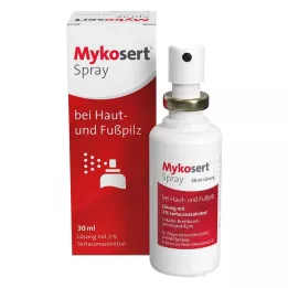 MYKOSERT Spray para fungos na pele e nos pés, 30 ml