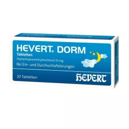 HEVERT DORM Comprimidos, 20 unidades