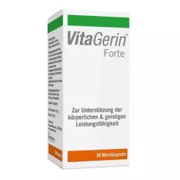 VITA GERIN Forte cápsulas moles, 30 unidades