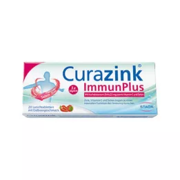 CURAZINK Pastilhas ImmunPlus, 20 unidades