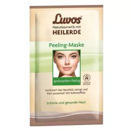 LUVOS Máscara de Creme de Argila Cicatrizante Peeling, 2X7,5 ml