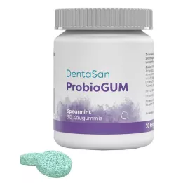 DENTASAN Goma de mascar ProbioGUM Spearmint, 30 unidades