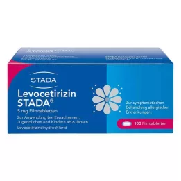 LEVOCETIRIZIN STADA Comprimidos revestidos por película de 5 mg, 100 unidades