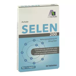 SELEN Comprimidos de 200 µg, 60 unidades