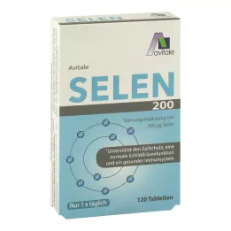 SELEN Comprimidos de 200 µg, 120 unidades