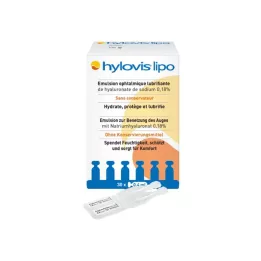 HYLOVIS lipo colírio pipetas de dose única, 30X0,4 ml