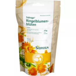 SIDROGA Chá medicinal de flor de calêndula solto, 20 g